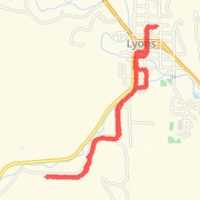 4.32mi walk on 10/18/12