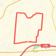 A 13.56 mi Bike Ride mapped on Fri Oct 19 2012
