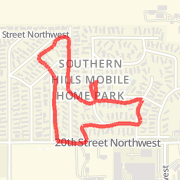 Ran 0.92 mi on 10/19/2012