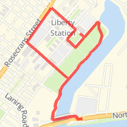 Walked 3.03 mi on 10/19/2012