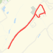 3.85 mi Run on Oct 19, 2012 18:23