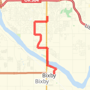 bixby short out and back 15