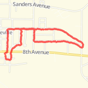 2.50mi run on 10/20/12