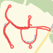 2.20mi run on 10/20/12