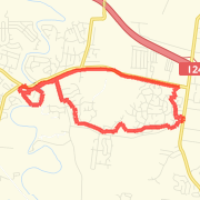 hazelwood to peachers mill and back