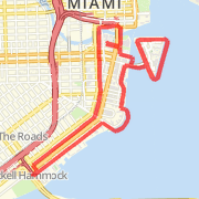 Brickell 7 mile run