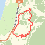 Whareroa Farm/Campbell Mill Rd/Maungakots Rd/Waterfall Rd loop