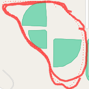 1.10mi run, recovery on 10/22/12
