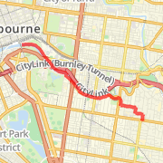6.07 km Dog Walk in Toorak on 23/10/2012 8:49 AM