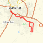 21.33 kilometer Road Cycling on Oct 23, 2012 at 05:32 am