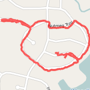 1.43mi run on 10/23/12