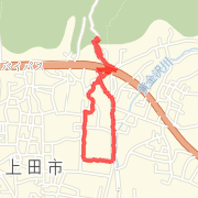 2.64km run on 2012/10/24