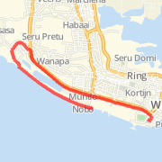 5.87km run on 24/10/2012