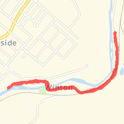 2.19mi trail run on 10/24/12