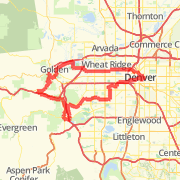 cap hill-golden loop- detour back to cap hill