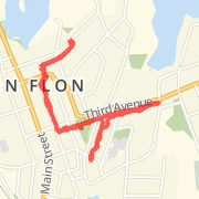 2.96km run on 2012-10-24