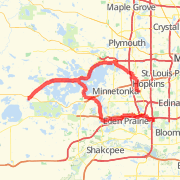 A 44.79 mi Bike Ride mapped on Thu Oct 25 2012