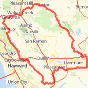 100 miles-Morgan, Livermore, Palomares, Redwood
