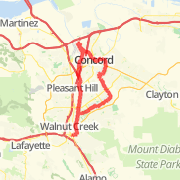 Iron Horse &amp; C.C. Canal Trails to Pleasant Hill BA