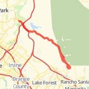 Santiago Canyon - Hills!