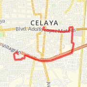5.47km mountain bike on 26/10/12