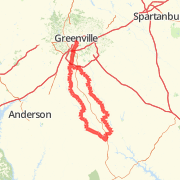 upstate winter bike league-Ware Shoals 85 miles