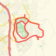 10 miles of hills