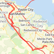 Burlingame to SU via Canada Rd
