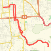 19.07km mountain bike on 30/10/12