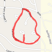 Ran 3.20 mi on 11/01/2012