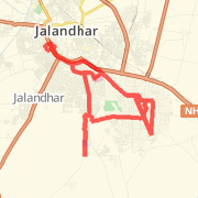 33.48 kilometer Road Cycling on Nov 3, 2012 at 06:04 am