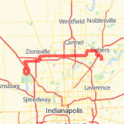 Circle City Century Medium Route