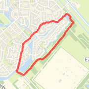 Hiked 2,20 km - 04-11-2012