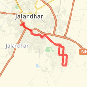 21.95 kilometer Road Cycling on Nov 5, 2012 at 05:31 am