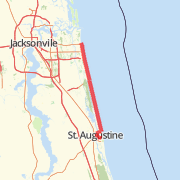 a1a south  to saint augustine