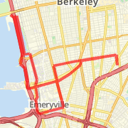 ride to Bayside Market, berkeley