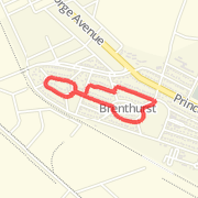 Ran 2.19 km on 08/11/2012