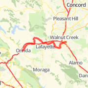 Walnut Creek to Orinda