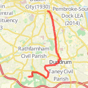 10.74km hike on 08/11/2012