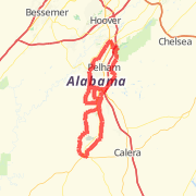 CC 50m Pelham to Montevallo 
