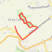 Imported Garmin Route (16/10/2012)