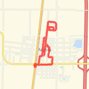3.20mi mountain bike on 11/10/12