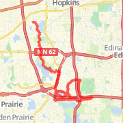 A 12.17 mi Bike Ride mapped on Mon Nov 12 2012
