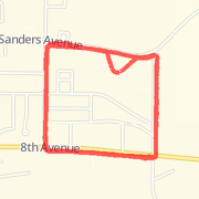 Ran 4.00 mi on 11/13/2012