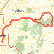 85.75km mountain bike on 14/11/12