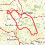 21.86 mi Road Cycling on 14 Nov 2012 15:45