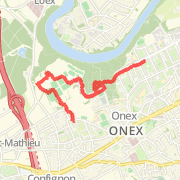 3.50 km Run, Interval Training in Onex on 15 nov. 2012 11:02