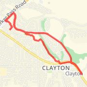 A 5.2 mi Run / Jog mapped on Fri Nov 16 2012
