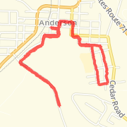 3.23mi run on 11/17/12