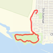 2.33 km Run in Richmond on 2012-11-17 8:52 AM